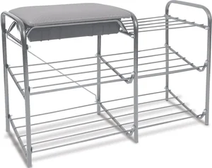 НИКА Этажерка для обуви ЭТП1/С серый