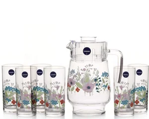 LUMINARC Набор для напитков 7пр.Rose Pompon N 3675