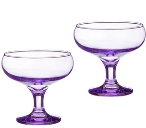 PASABAHCE Набор креманок 2шт. ICE VILLE 440336/163Ф фиолет