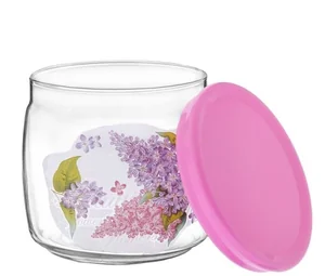 PASABAHCE Емкость для сыпучих продуктов 650 мл. Сирень 43003 SL