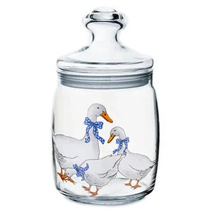 PASABAHCE Емкость для сыпучих продуктов 940мл.Гуси 97560