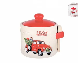 КОРАЛЛ Сахарница 480мл.Рождество ZF1099-13