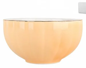 КОРАЛЛ Салатник 400 мл. Миндальный крем ZL09786-1/12