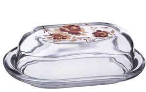 PASABAHCE Масленка Золотая роза 98402