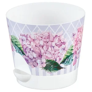 М-ПЛАСТИКА Кашпо Ника Деко 1,6 л. М 3077 гортензия