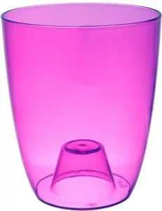 ЭЛЬФПЛАСТ Кашпо для орхидеи (№ 2) 2,2 л. 274 фиолетовый