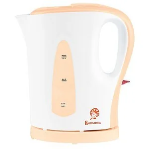 ВАСИЛИСА Электрический чайник Т20 1200 белый с персиковым
