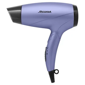 АКСИНЬЯ Фен 1600W КС 703 фиолетовый с черным