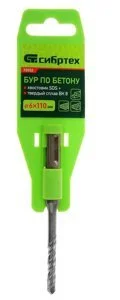 СИБРТЕХ Бур SDS-Plus 8x160 мм 70556