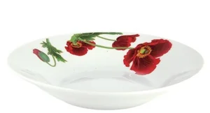 КОРАЛЛ Тарелка глубокая 20 см. Красные маки LX7693/20