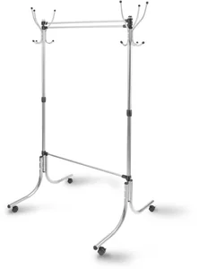 НИКА Вешалка напольная гардеробная ВГ90-6/С серый