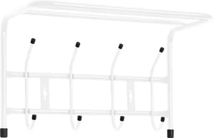 НИКА Вешалка настенная ВП4/Б белый