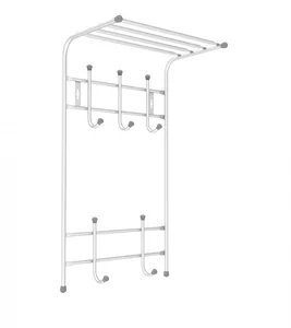 НИКА Вешалка настенная ВПТ5/Б белый