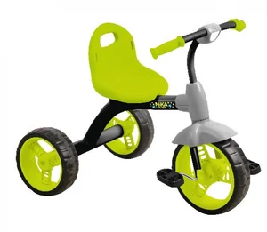 НИКА Велосипед детский ВД1 /6 черный с лимонным