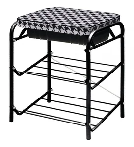 НИКА Банкетка HAUSHALT для обуви НБ1/Р Гусинная лапка