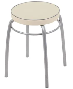 НИКА Табурет Фабрик-1 ТФ01/СК слоновая кость