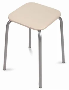 НИКА Табурет Ника эконом 3ТЭ3/СК слоновая кость