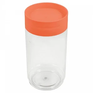 DELTA Банка 1 л для хранения сыпучих продуктов РТ1161КОРАЛ-12 коралловая