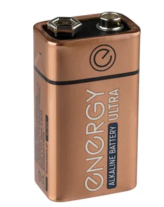 Energy Батарейка алкалиновая Energy Ultra 6LR61/1B. 105739-SK