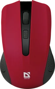 Defender Беспроводная оптическая мышь Accura MM-935 красный,4 кнопки,800-1600 dpi