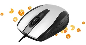 Defender Проводная оптическая мышь Optimum MM-140 серый,3 кнопки,800 dpi