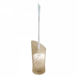 DELTA Ёршик для унитаза Natural stone BQ1219БЖПР бежевый прозрачный