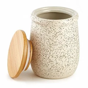 ROSARIO Банка для сыпучих продуктов 500 мл Ф19-043Q бежевая