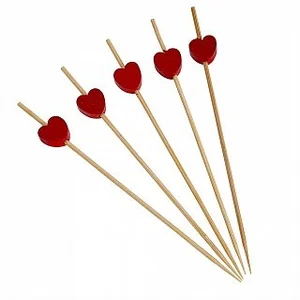 WEBBER Шпажки для канапе бамбуковые декоративные 50 штук 12 см BE-00051/1