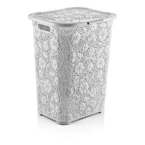 DD STYLE Корзина для белья 50 л. 05017 белый