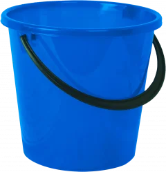 АР ПЛАСТ Ведро 10,0 л. Ромашка 02013 синий