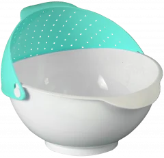 АР-ПЛАСТ Миска-дуршлаг 2,5л 03030 мятный