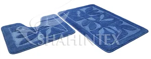 SHAHINTEX Набор ковриков ЭКО 45*71+45*43 4991 СИНИЙ 56