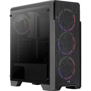 Aerocool Корпус Ore Saturn FRGB-G-BK-v1 черный 1217780
