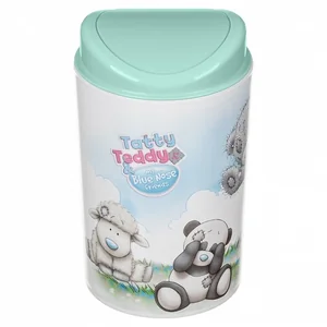 БЫТПЛАСТ Контейнер для мусора 1,4 л. ME TO YOU 431274309 зеленый