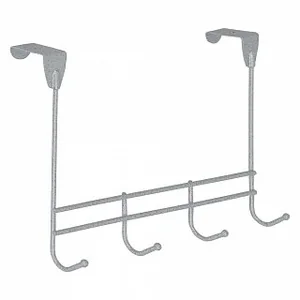 DELTA Вешалка надверная Нота 4 ВНД 309 БС белое серебро