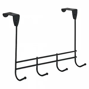 DELTA Вешалка надверная Нота 4 ВНД 309 Ч черная