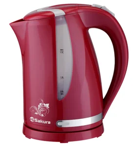 SAKURA Электрический чайник SA-2318RG красный