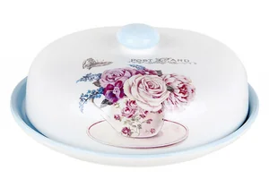 КОРАЛЛ Блюдо для блинов Букет ZFC246-37