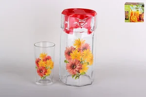 КОРАЛЛ Набор для питья 1/7 1.2л/200мл Астра-2 3414/7а