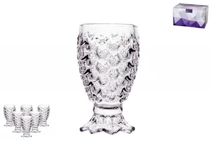 КОРАЛЛ Набор стаканов 1/6 Ундина DSY023-2