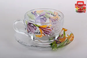 КОРАЛЛ Чайная пара 200мл Ирис 97947/и