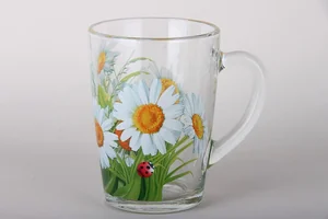 КОРАЛЛ Кружка 300мл Ромашка с коровкой 1334/к