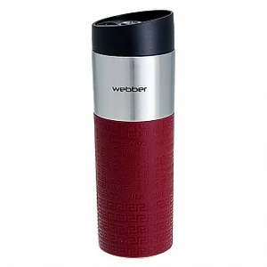 WEBBER Термокружка 0,45 л. BE-6040 бордовая