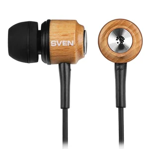 SVEN Внутриканальные проводные наушники в деревянном корпусе SEB 12 WD