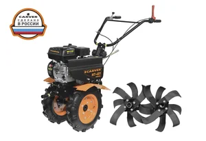 CARVER Мотоблок МТ-651W (6,5 л.с., передачи 2/1, рег.руль, фрезы, колеса 19-7*8) РОССИЯ, Кадви