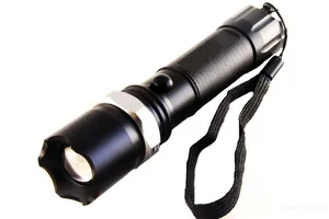 Q5-WC Zoom Фонарь аккумуляторный ручной большой металл USB 50300