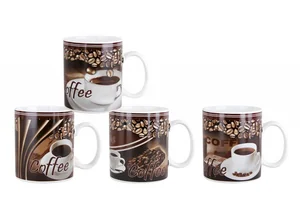 КОРАЛЛ Кружка 300мл. Кофе коричневый KR003 микс