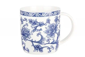 КОРАЛЛ Кружка 350мл Орнамент кобальт KR020