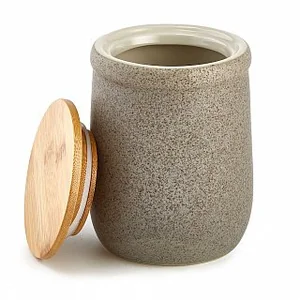 ROSARIO Банка для сыпучих продуктов 850 мл Ф19-047Q серая