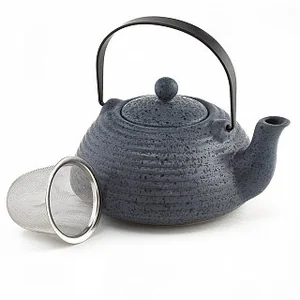 ROSARIO Чайник заварочный 800 мл с металлическим фильтром Ф19-022R серый